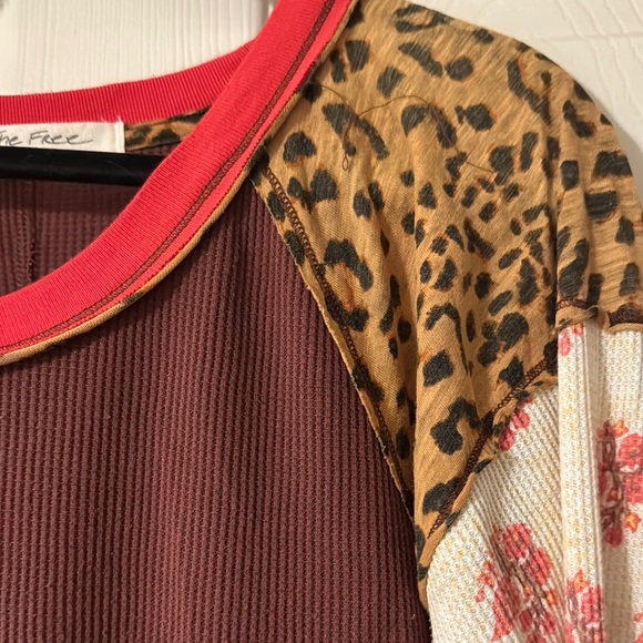 Free People Multicolor Long Sleeve Top - Picture 5 of 5